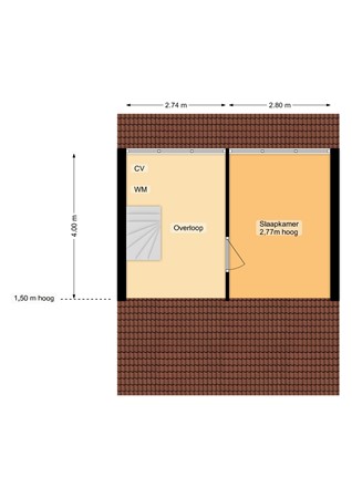 Floorplan - Henriette Roland Holststraat 7, 3141 BK Maassluis